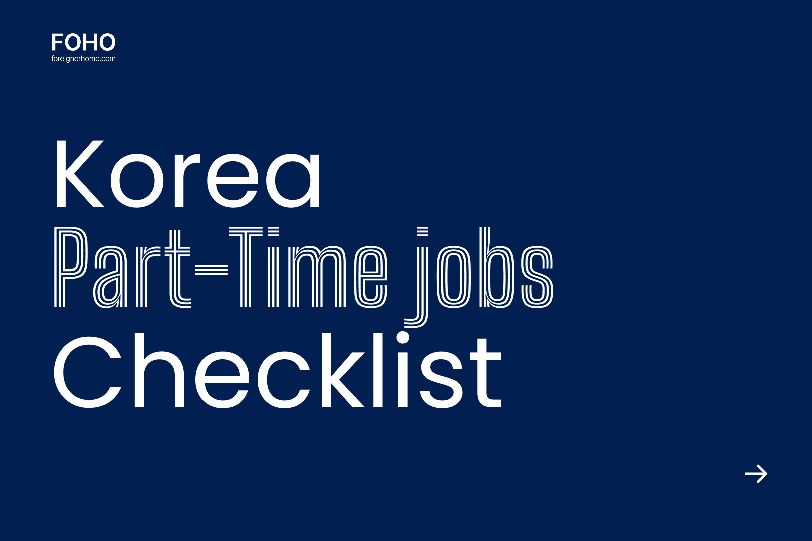 Korea Part-Time Jobs Checklist: Visa Rules, Pay, and Tips