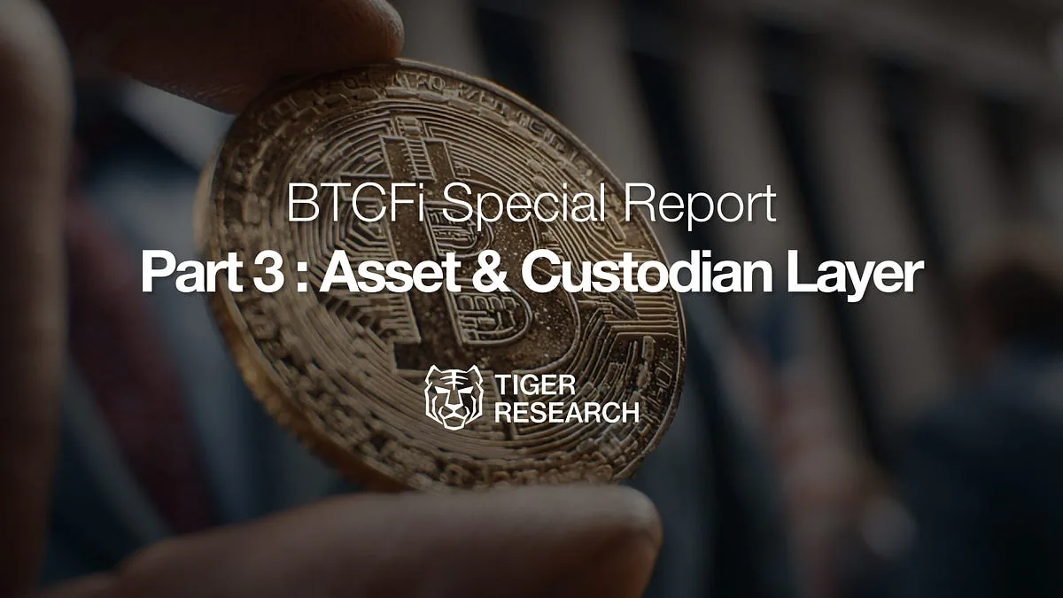 BTCFi #3: Breaking Down the Asset & Custodian Layer of BTCFi