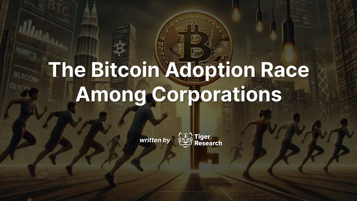 The Bitcoin Adoption Race Among Corporation